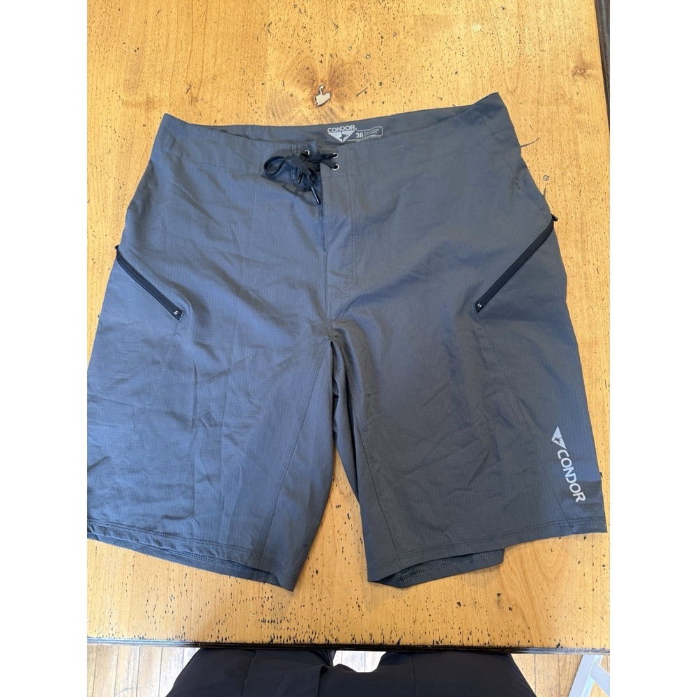 Condor Training Board‎ Shorts Charcoal Men's 36 Waist Swimming Surf
